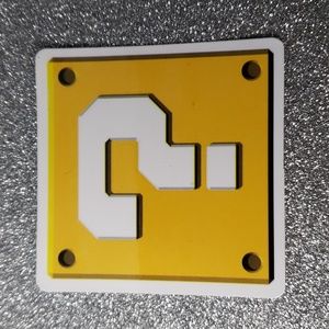 SUPER MARIO WATERPOOF Sticker block question